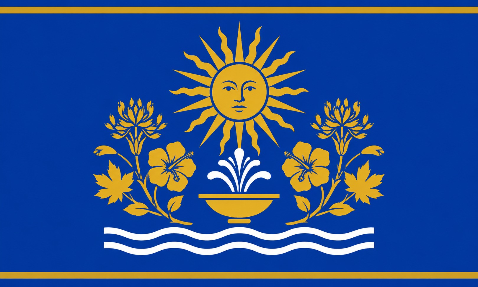 Official flag of Bashlandia